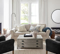 Comfortable roll-arm removable sofa