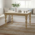 French country style square dining table