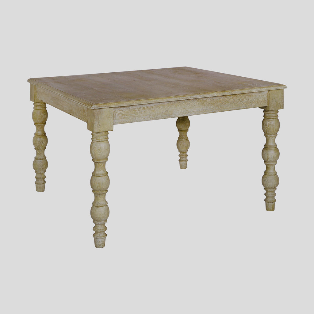 French country style square dining table