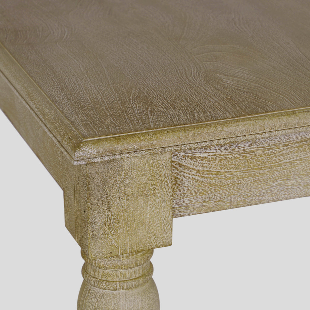French country style square dining table