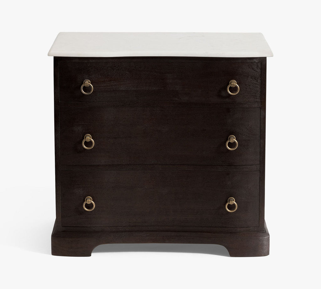 Marble bedside table
