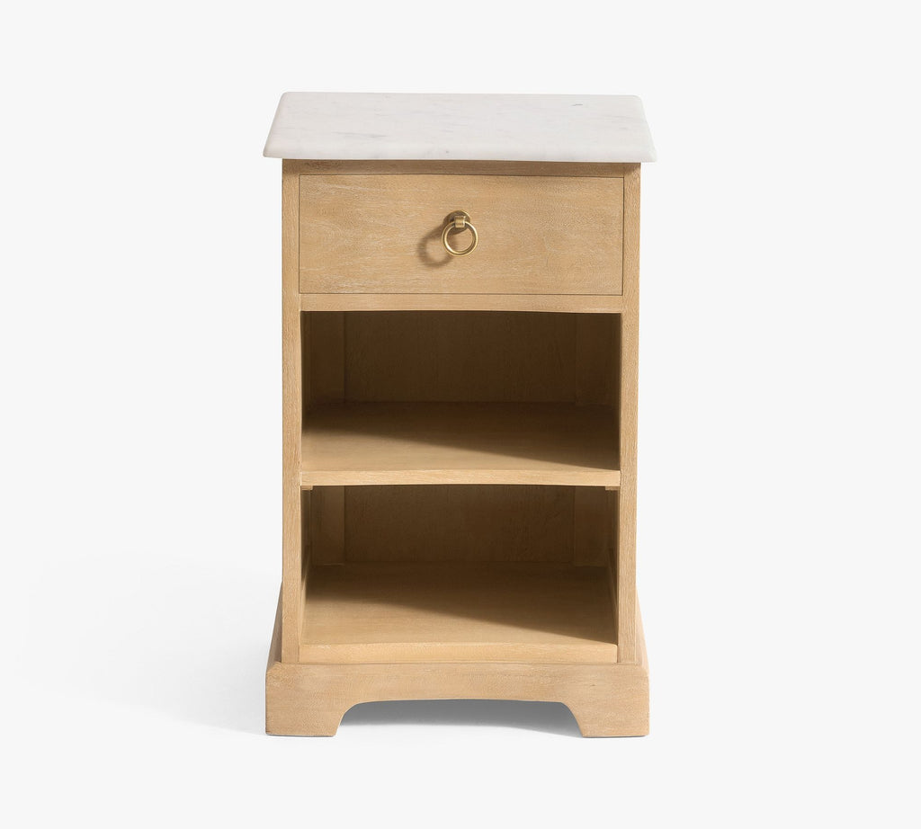 Mini marble nightstand