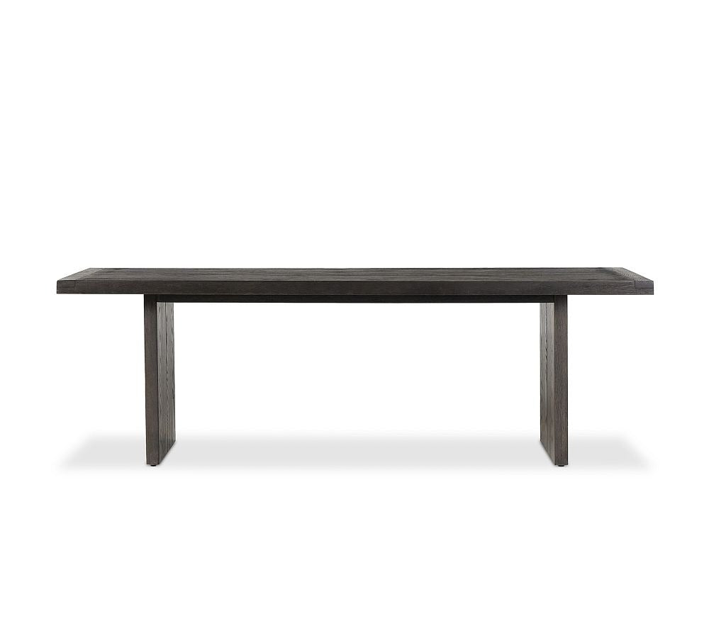 Rectangular dining table
