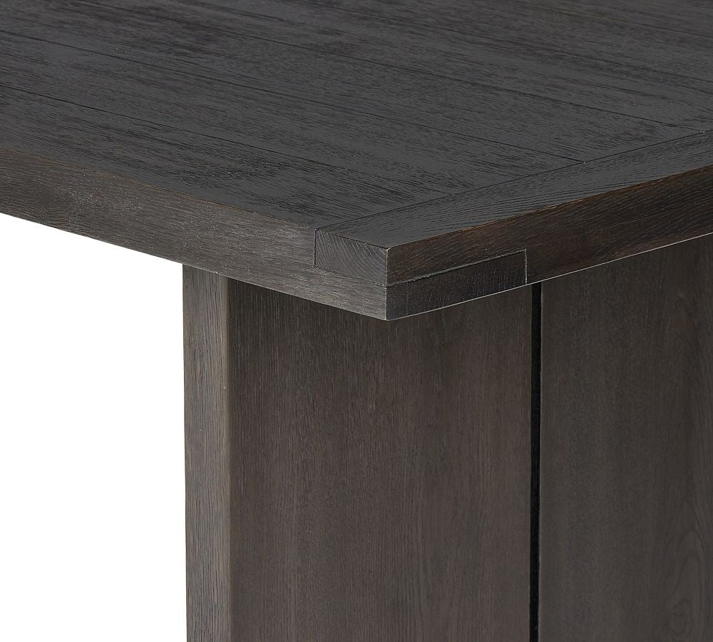 Rectangular dining table