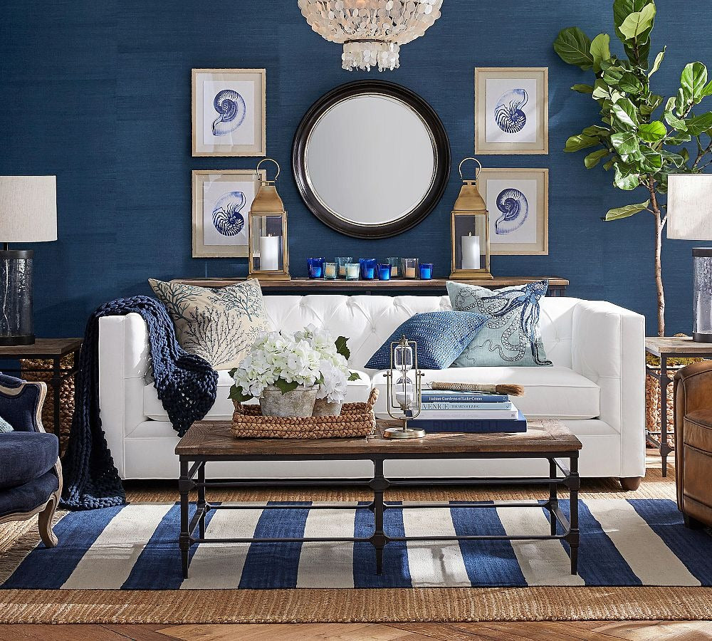 Square-Arm Sofa