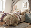 Square Upholstered Storage Bed