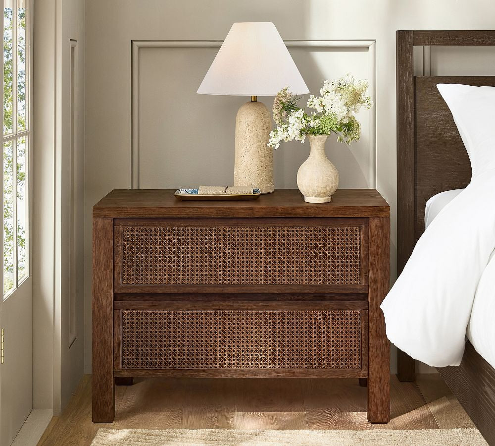Wooden nightstand